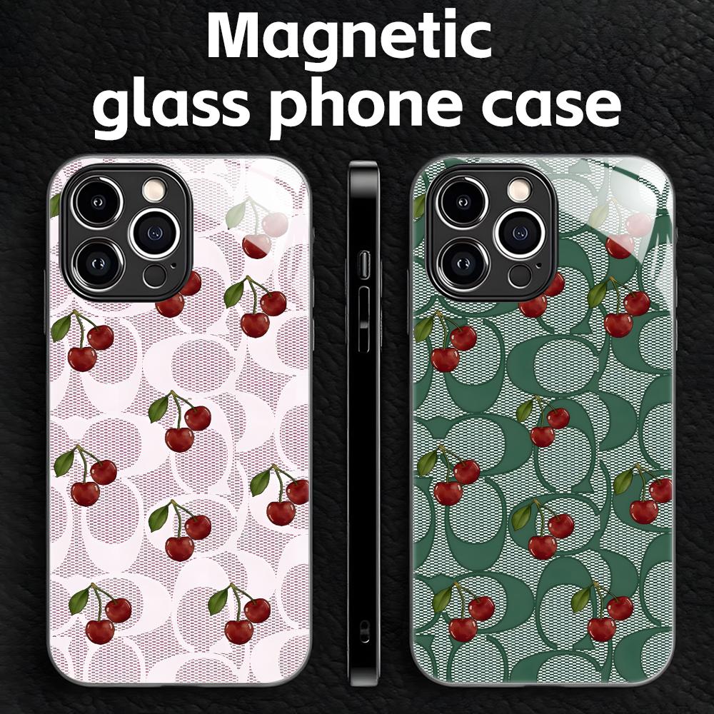 Mini Pc Case - เคสโทรศัพท์ลายเชอร์รีสุดหรู สำหรับ iPhone 18 17 16