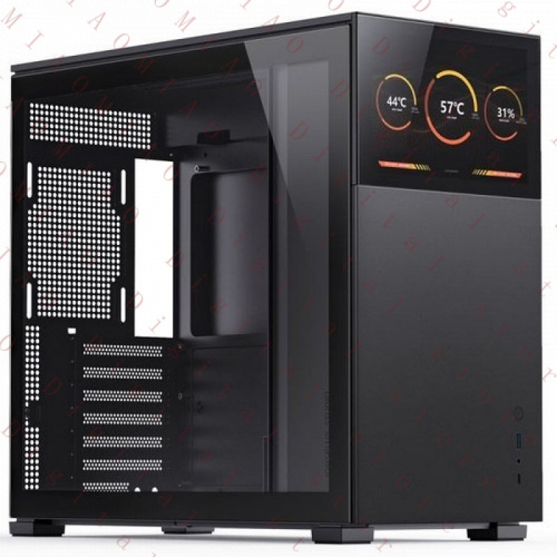 Atx Case - เคสคอมพิวเตอร์ Jonsbo D41 Screen ATX, กระจกนิรภัย