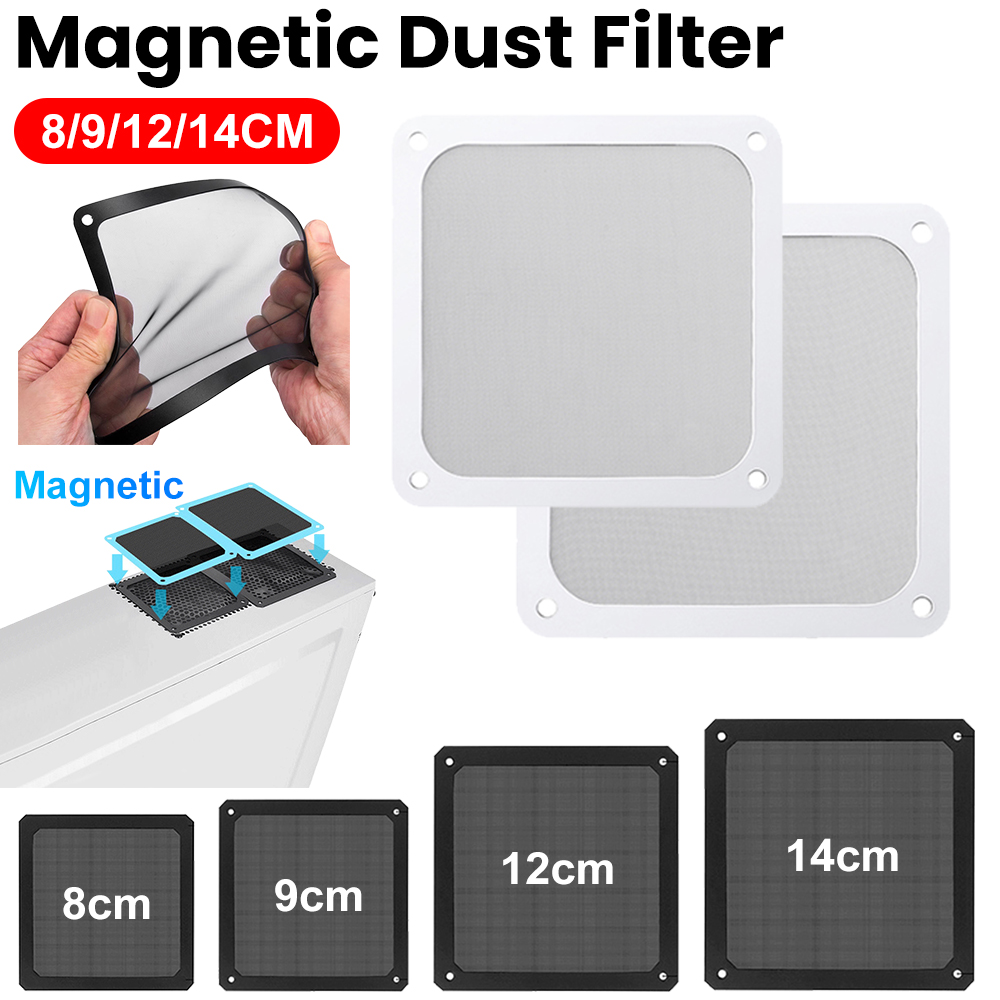 กรองฝุ่นแม่เหล็กขนาด 1/2X 8/9/ - Dust Filter Pc บทวิจารณ์และราคา