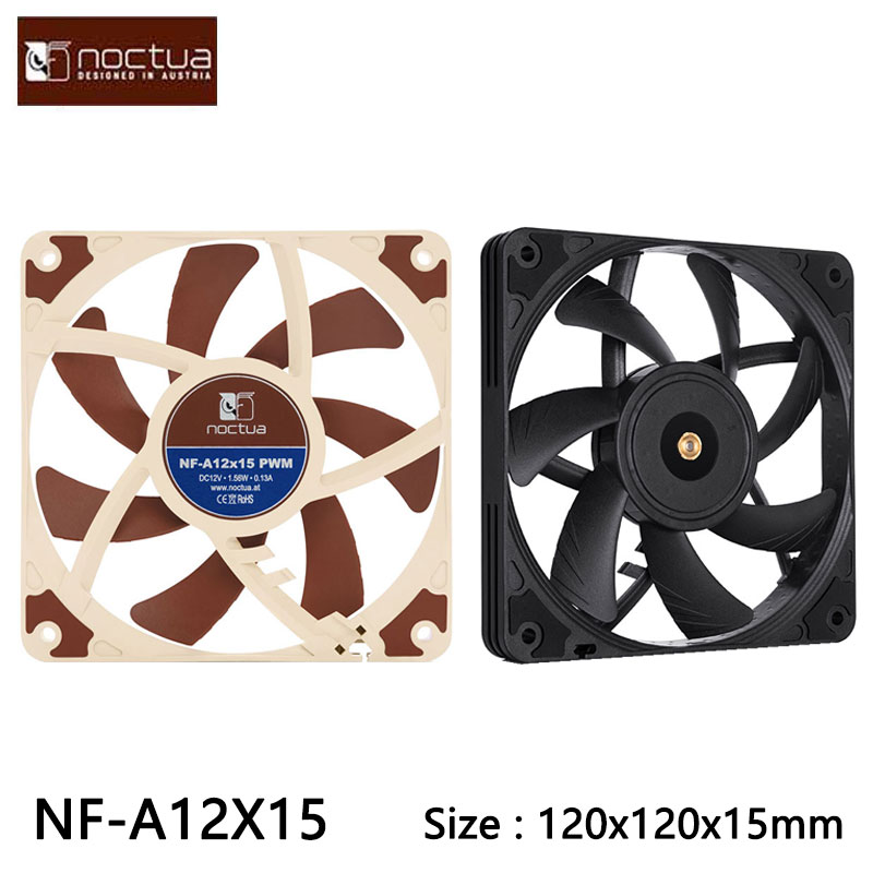 Noctua NF-A12x15 120X120X15 มม - Case Fan Controller บทวิจารณ์และราคา