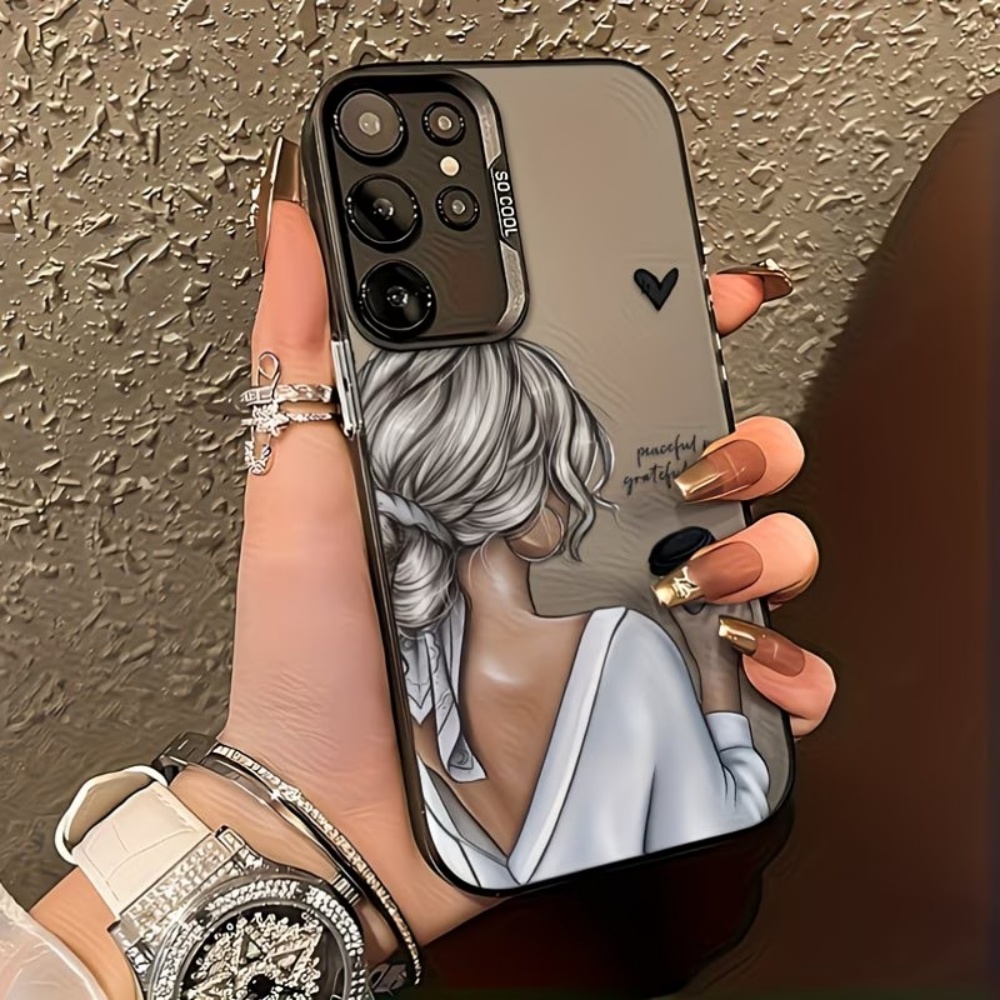 เคสโทรศัพท์พิมพ์ลายสาวน้อยใจดี - Matte Pc Case บทวิจารณ์และราคา