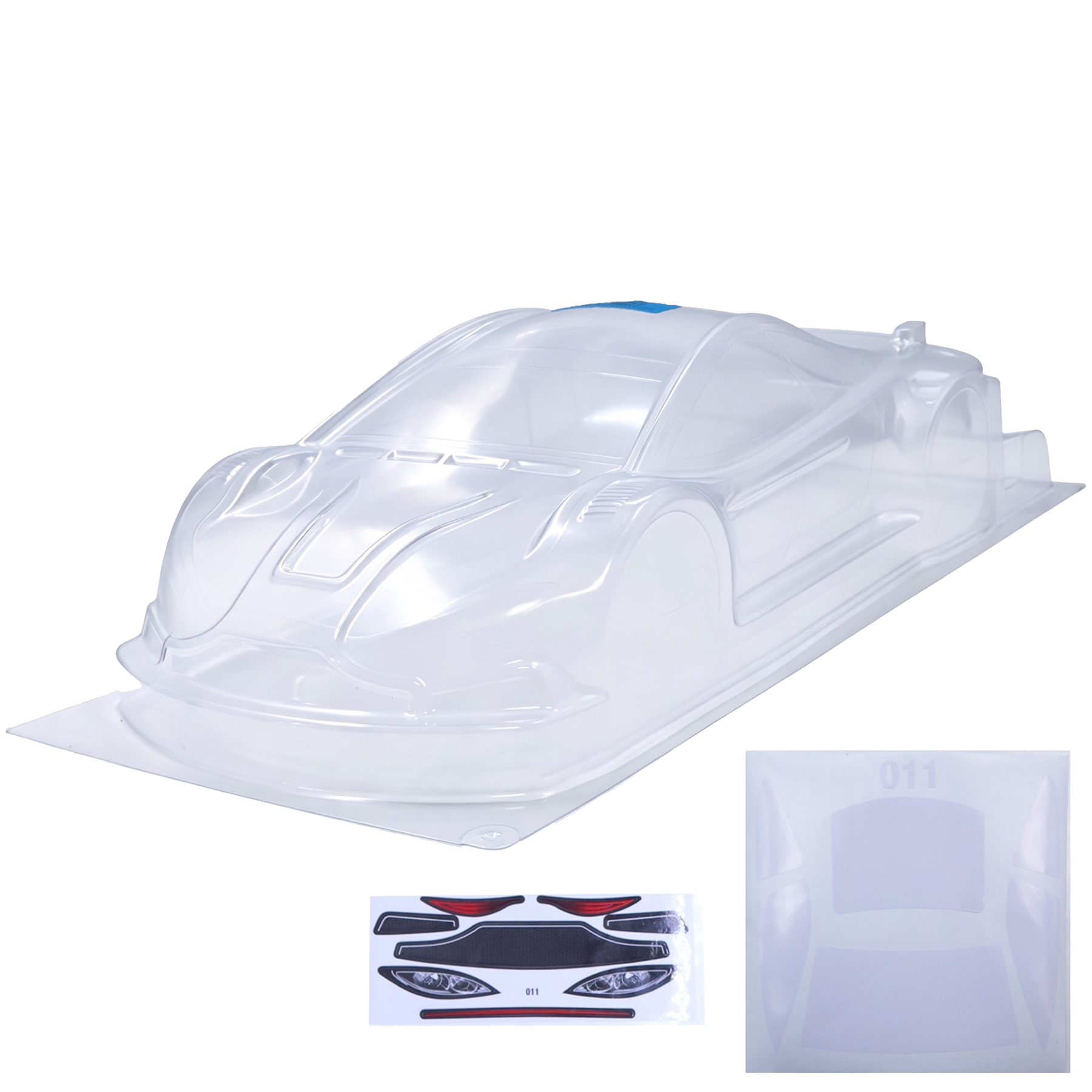 1/10 RC ชุดตัวถังใสสำหรับรถทาง - Pc Chassis บทวิจารณ์และราคา