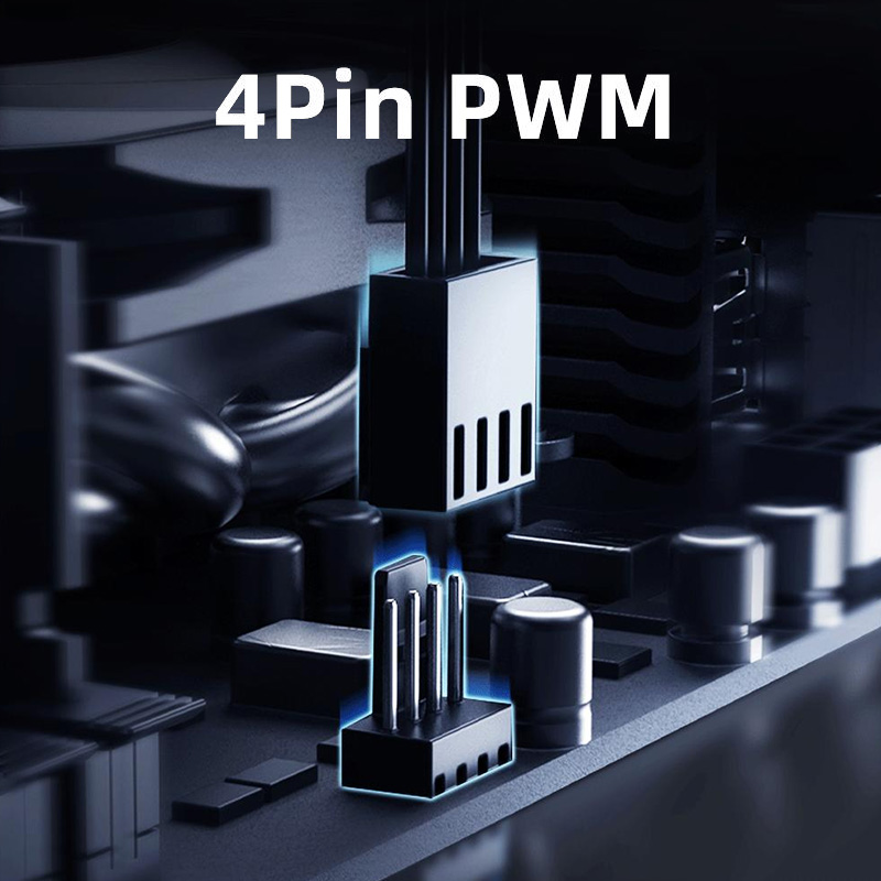 ID-COOLING 80 มม.PWM 800-3000R - Case Fan Controller บทวิจารณ์และราคา