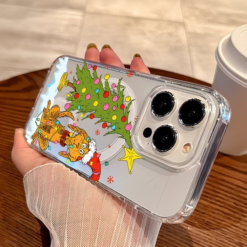 เคสโทรศัพท์ใสลายปาร์ตี้คริสต์ม - Mini Pc Case บทวิจารณ์และราคา