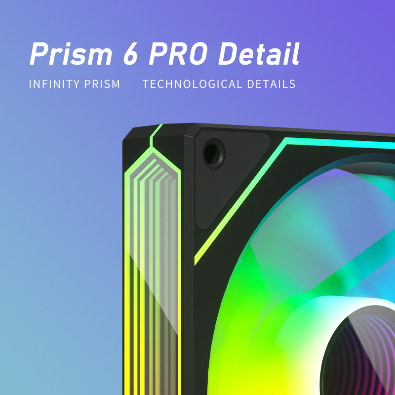 ZEZZIO PRISM 6 PRO 120 มม. ARG - Case Fan Controller บทวิจารณ์และราคา